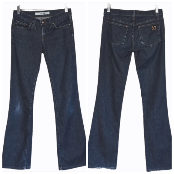 Joe's Jeans Low Rise Baby Boot Cut Size 25 RN# 106214 Jeans - Picture 1 of 15